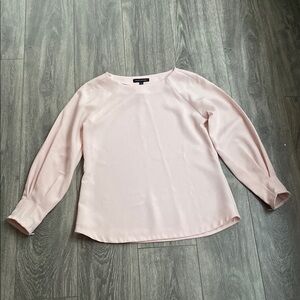Banana Republic - Light Baby Pink Long Sleeve Flowy Blouse - Size XS